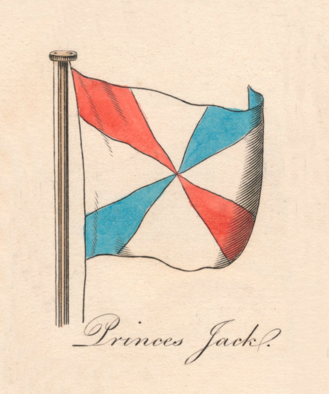 Prinsar Jack, 1838 av Unbekannt