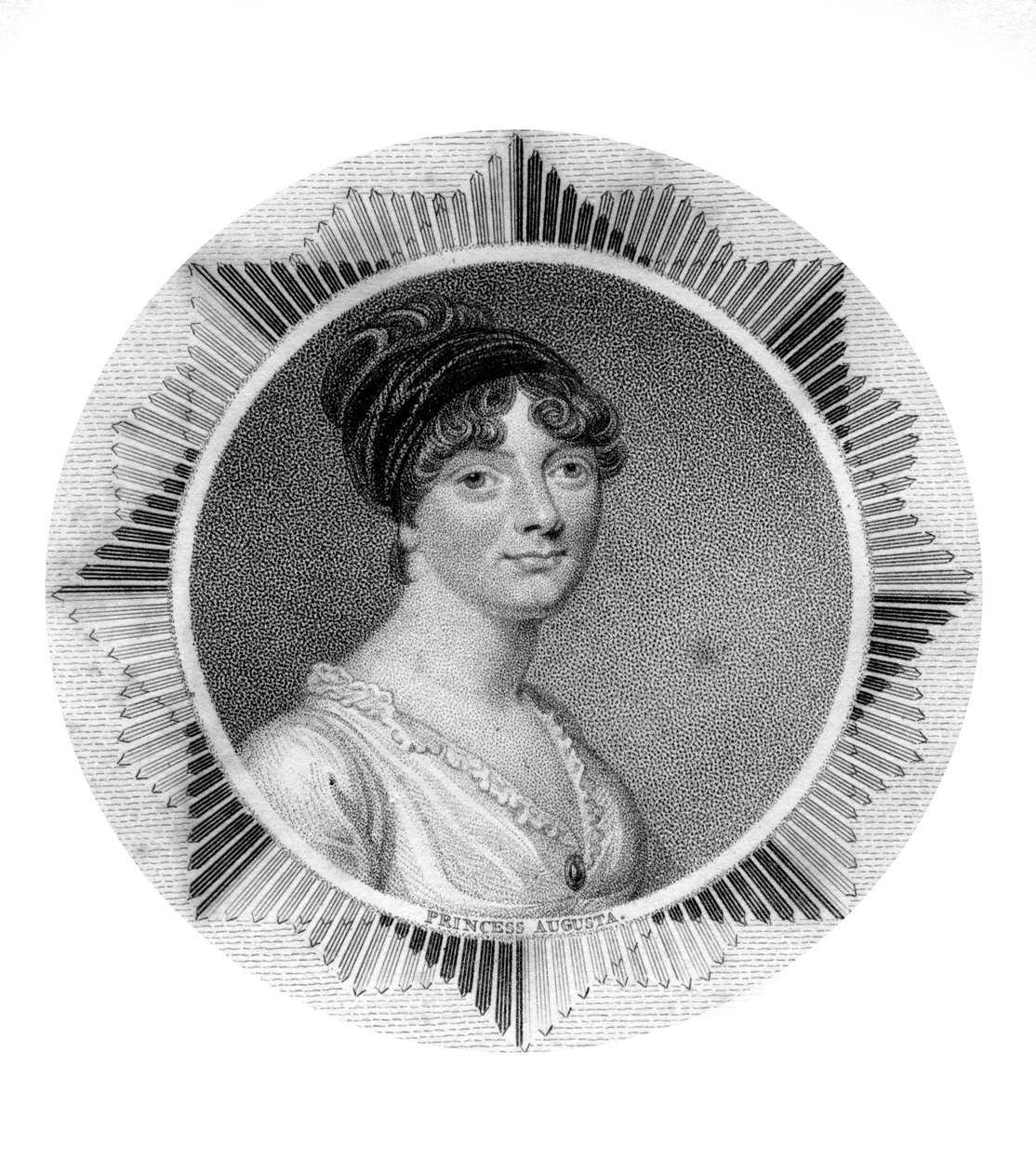 Prinsessan Augusta Sophia, dotter till George III av Unbekannt