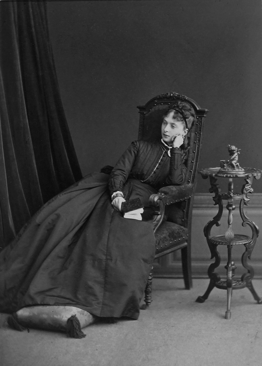 Prinsessan Ekaterina Mihailovna Dolgorukova 1847-1922, ca. 1880. av Unbekannt