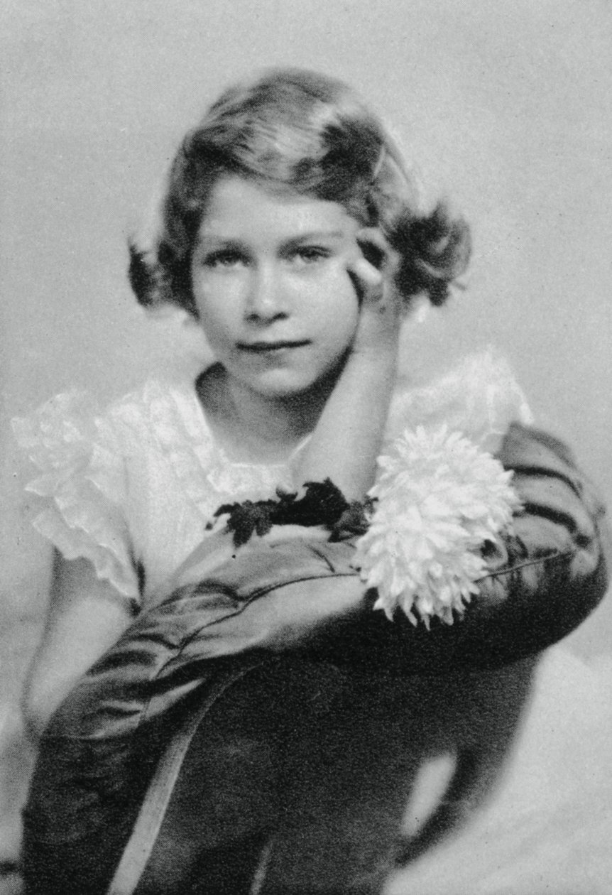 Prinsessan Elizabeth nio år, 1935, 1937 av Unbekannt