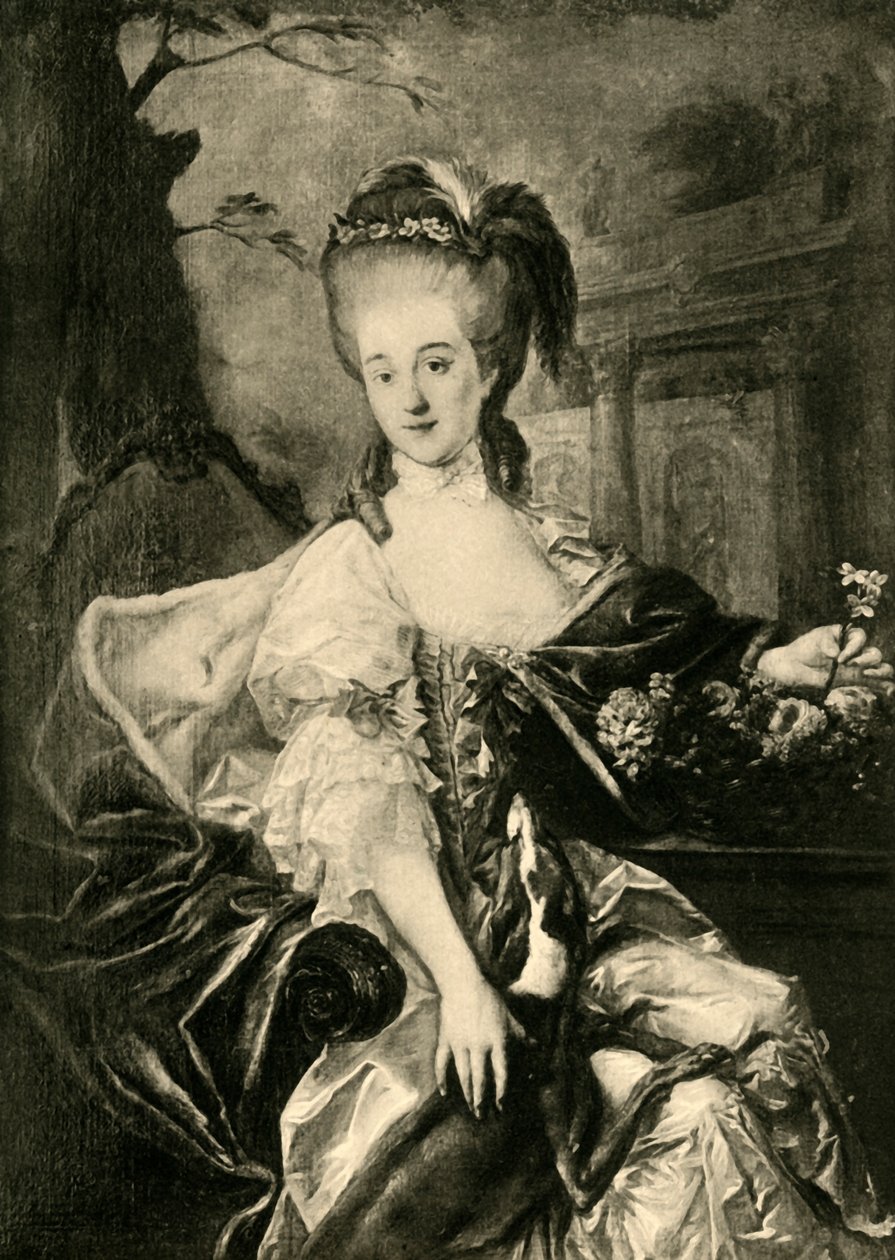 Prinsessan Elzbieta Izabela Czartoryska, 1770-talet, 1903. av Unbekannt
