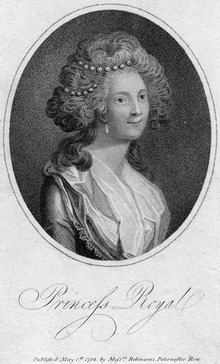 Princess Royal, 1792 av Unbekannt