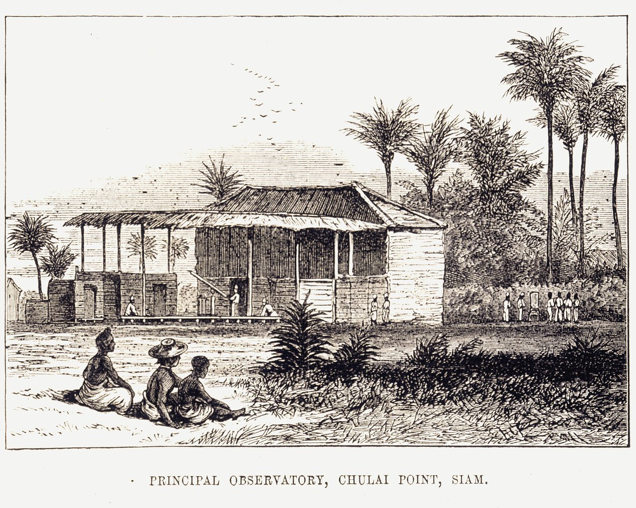 Huvudobservatoriet, Siam, 1875 av Unbekannt