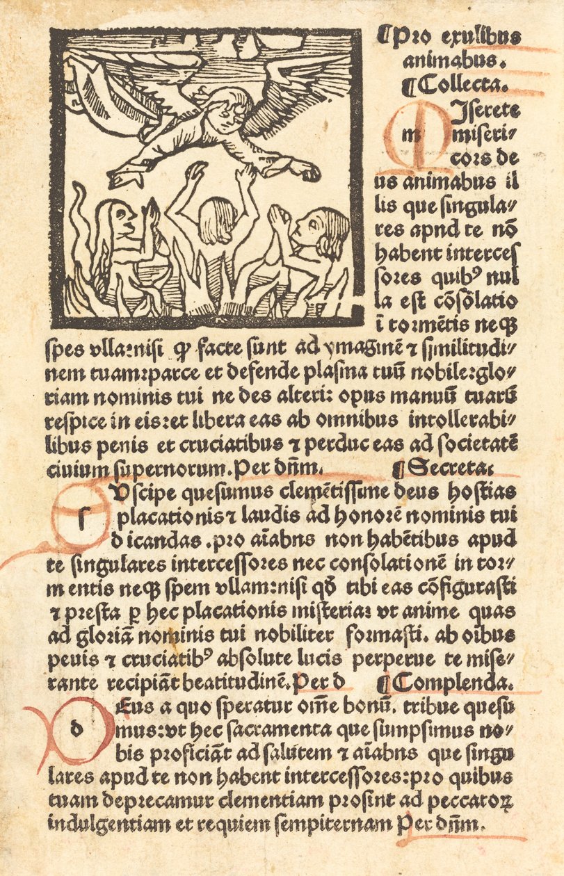 skärselden, c. 1500. av Unbekannt