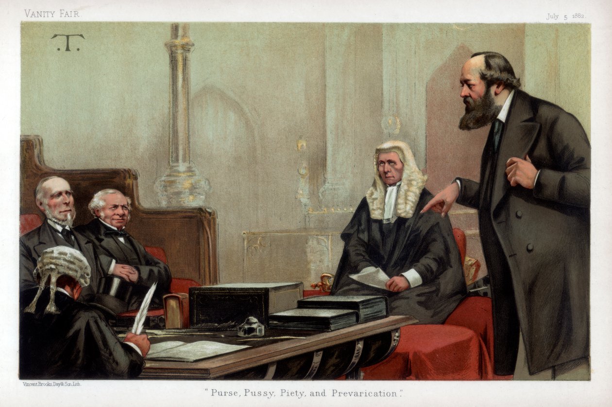 Plånbok, fitta, fromhet och förvirring, 1882 av Unbekannt