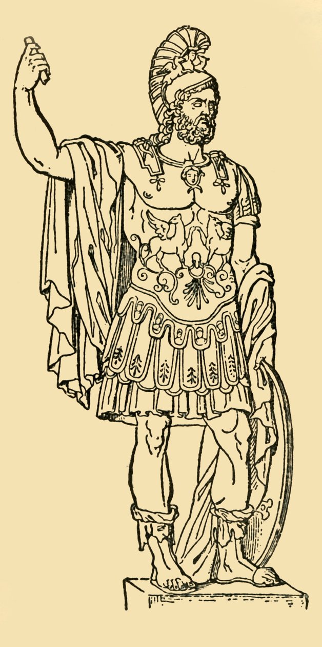 Pyrrhus, kung av Epirus, c1930. av Unbekannt