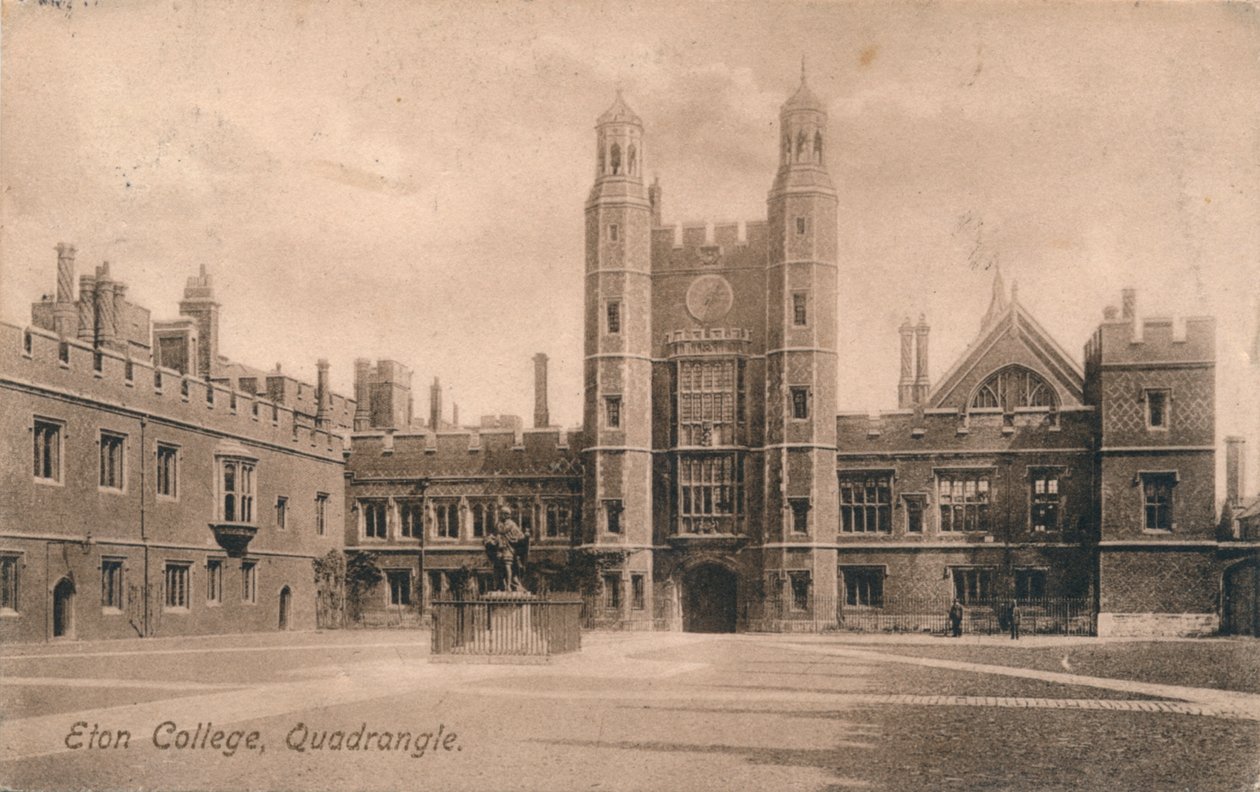 Quadrangle, Eton College, Berkshire, c1905 av Unbekannt