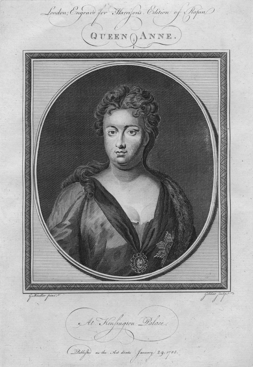 Drottning Anne, 1785 av Unbekannt