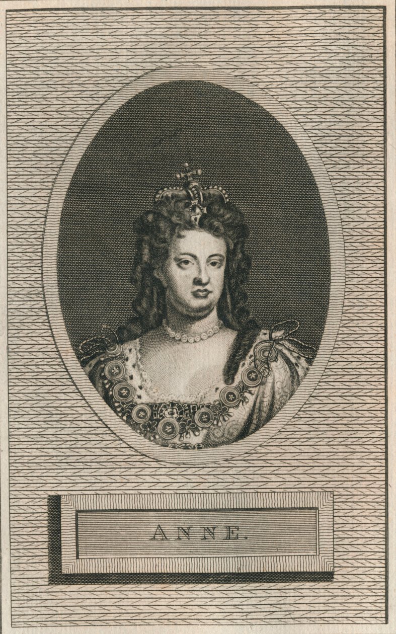 Drottning Anne, 1793 av Unbekannt