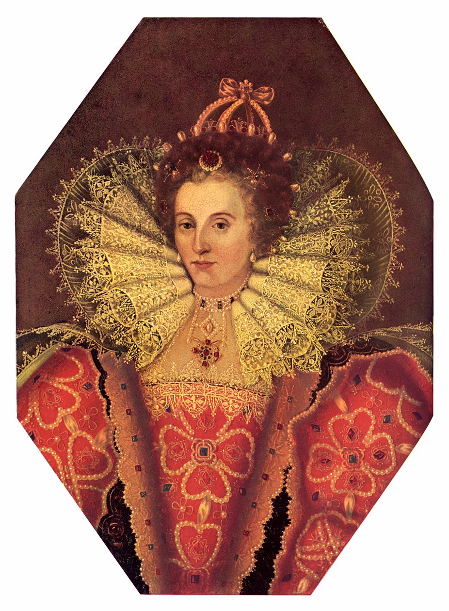 Drottning Elizabeth I, c1920-talet av Unbekannt
