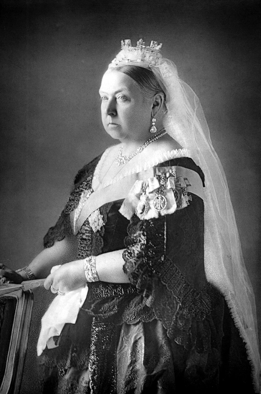 Drottning Victoria, c1890 av Unbekannt