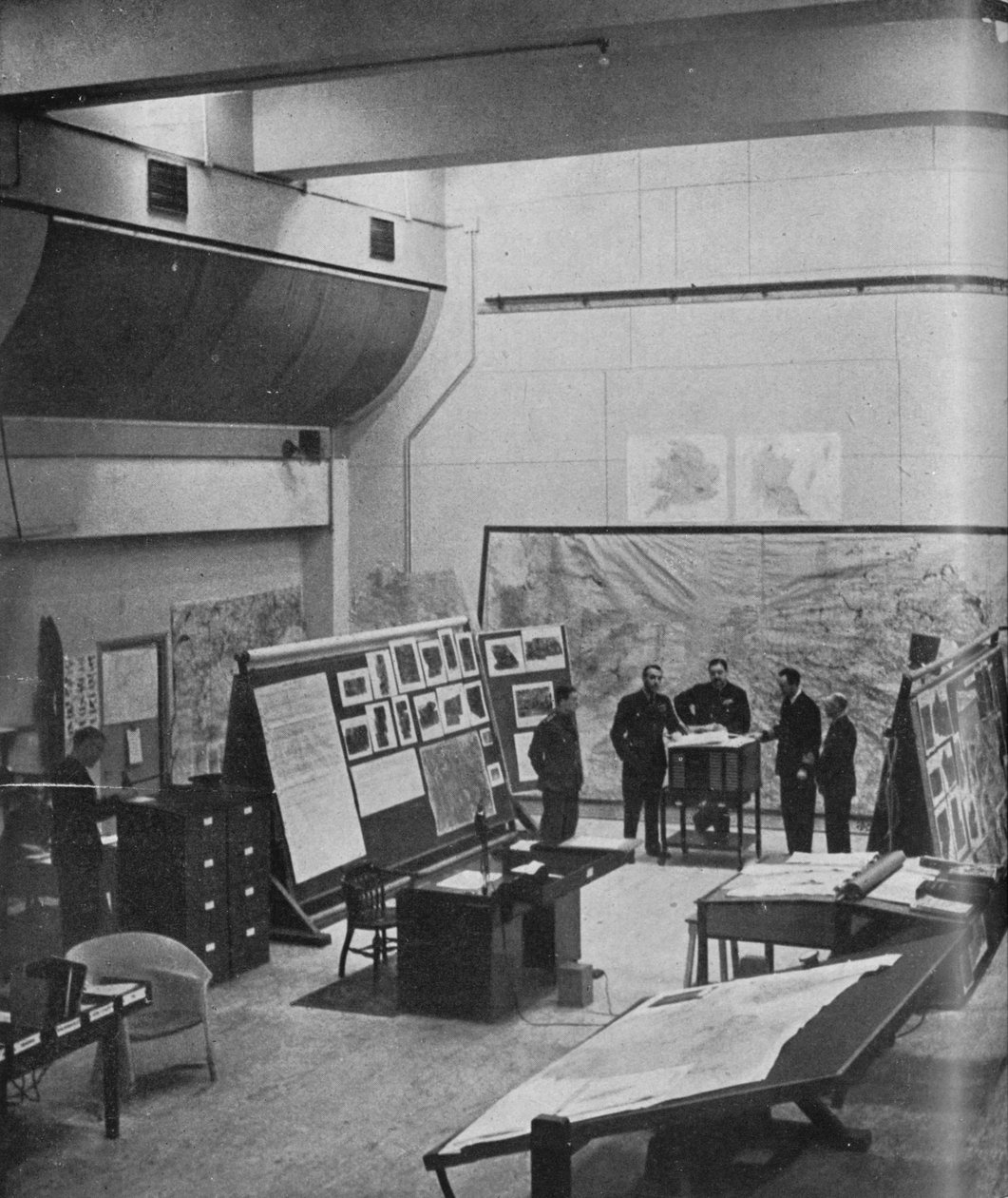 RAF Bomber Commands operationsrum, 1941 av Unbekannt