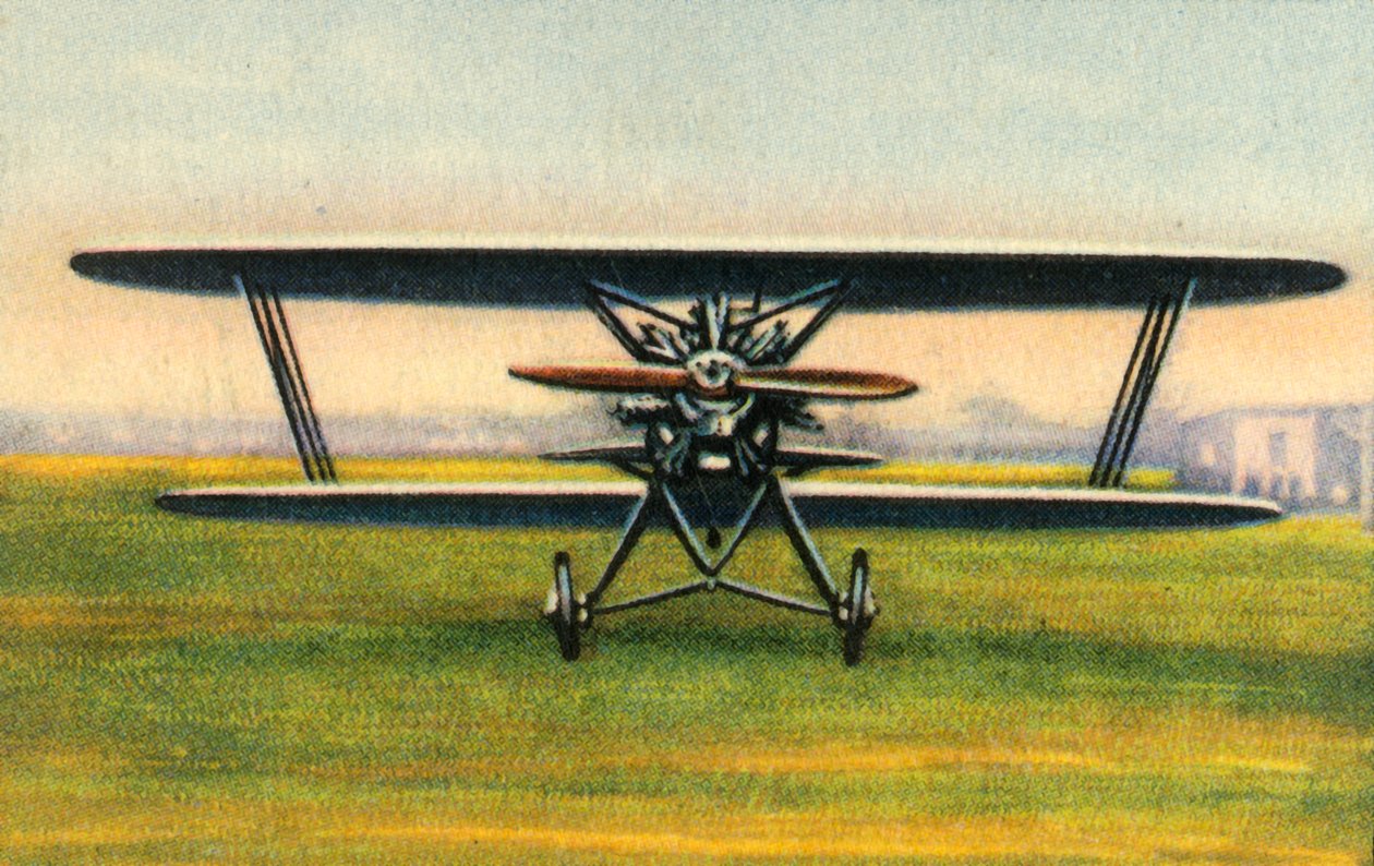 Raab-Katzenstein RK-26 Tigerschwalbe-plan, 1920-talet, 1932. av Unbekannt