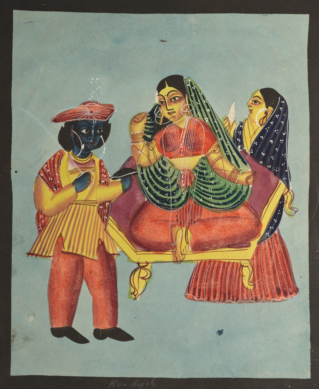 Rai Raja, 1800-tal. av Unbekannt