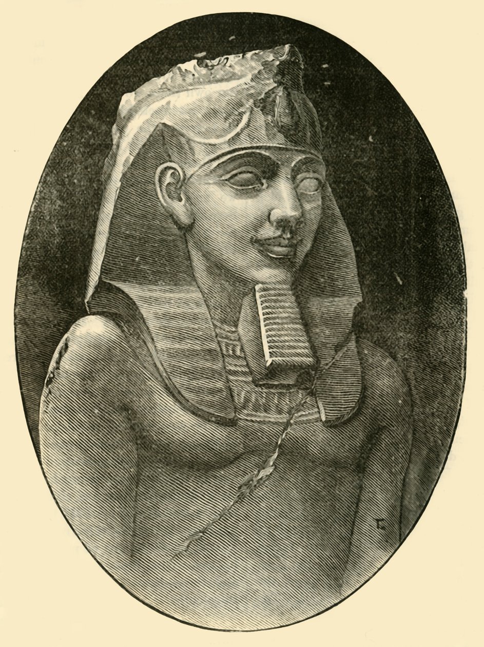 Ramses II, 1890. av Unbekannt