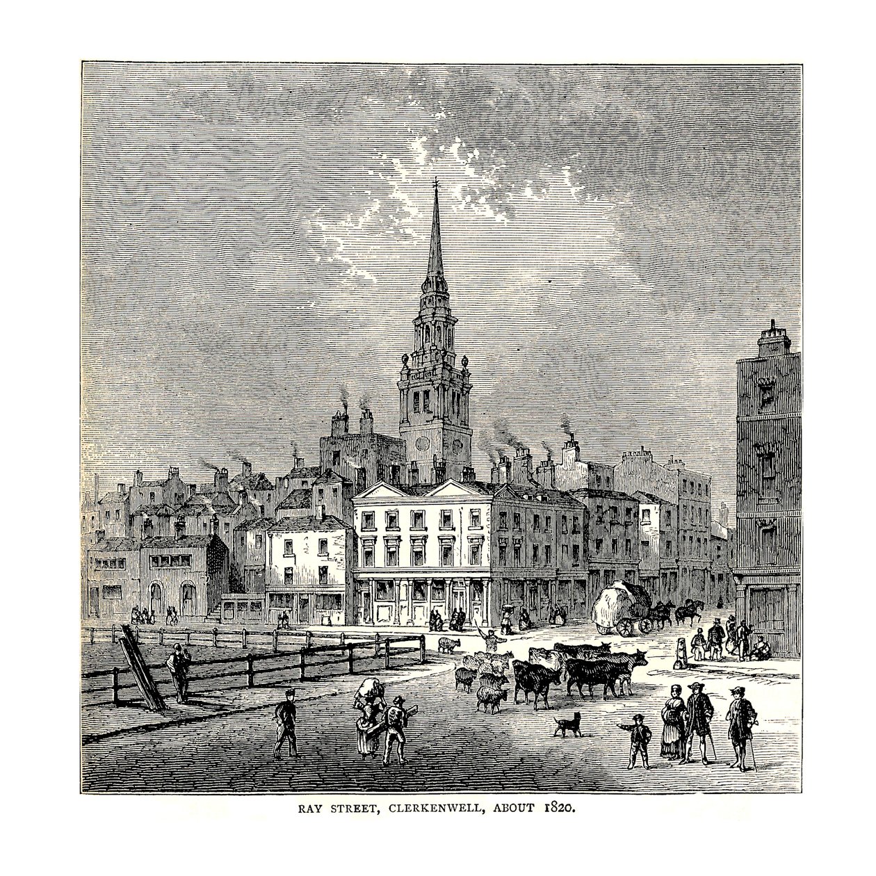 Ray Street, 1820 av Unbekannt