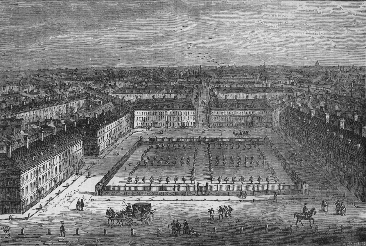 Red Lion Square, London, 1800, 1878 av Unbekannt
