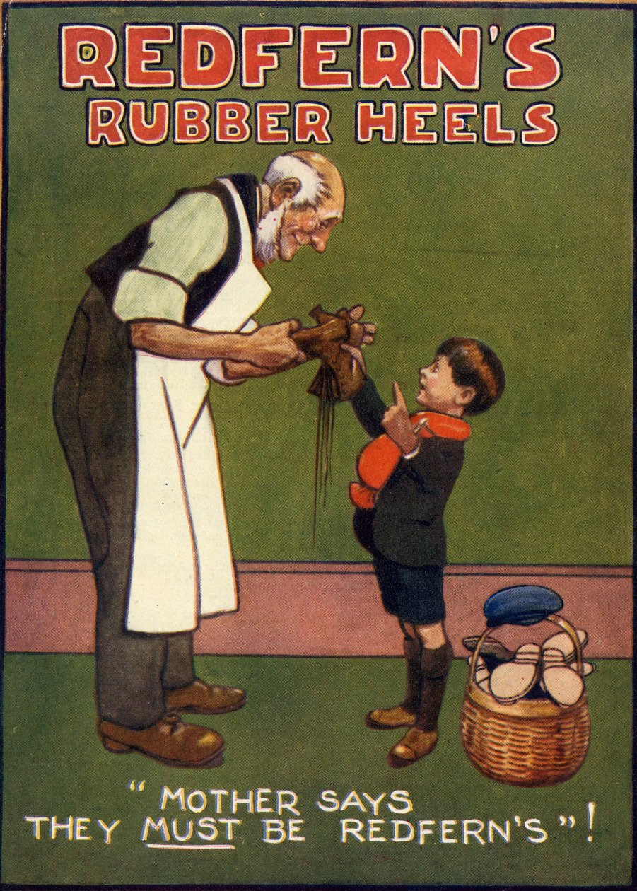 Redferns gummiklackar, 1910-tal av Unbekannt