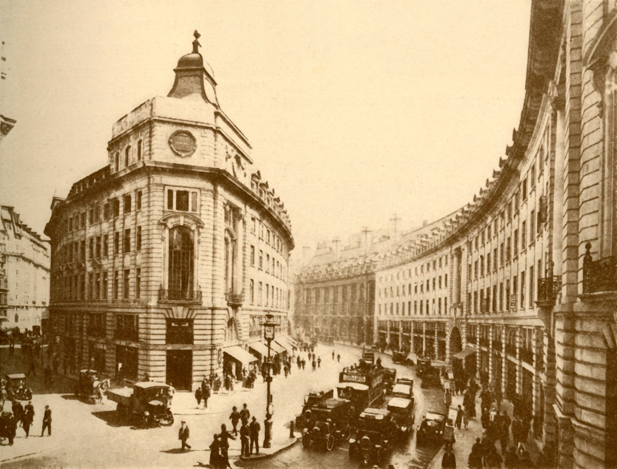Regent Street ombyggd, c1930. av Unbekannt