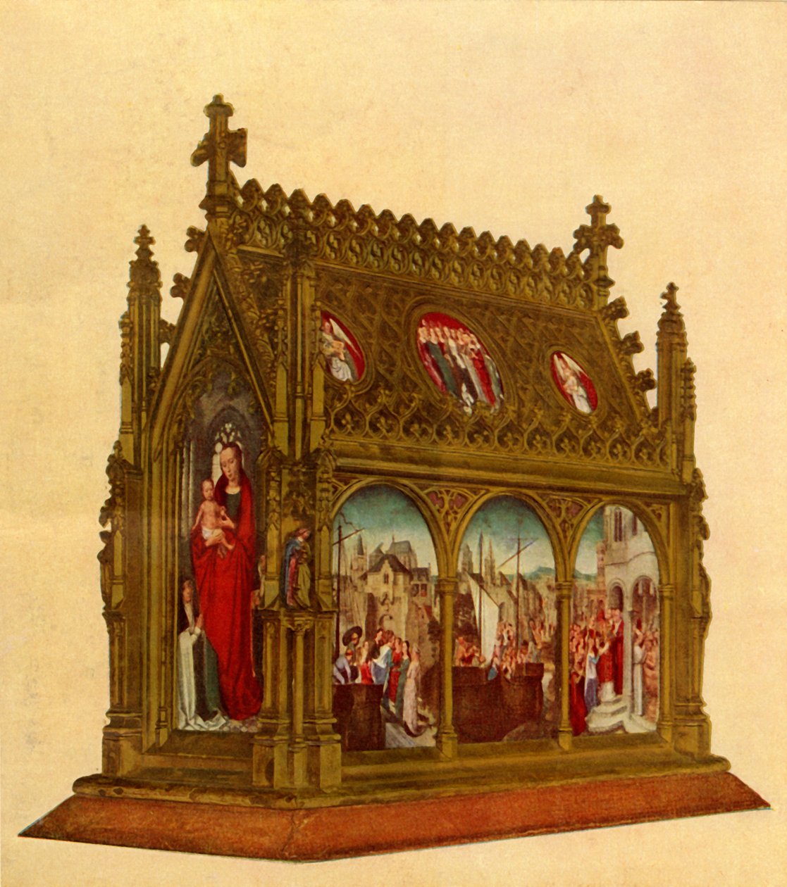 Sankt Ursulas relikvieskrin, c1489. av Unbekannt
