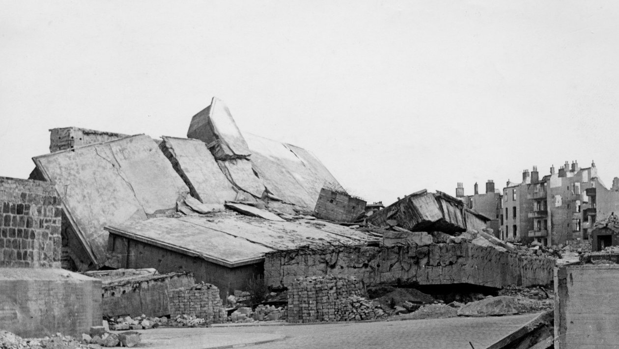 Rester av en U-båtspenna, Kiel, Tyskland, c1945-c1965 av Unbekannt