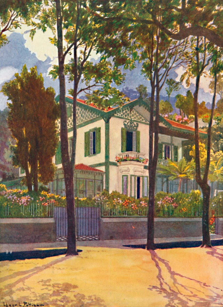 Herr Frank H. Walters bostad, Petropolis, 1914 av Unbekannt