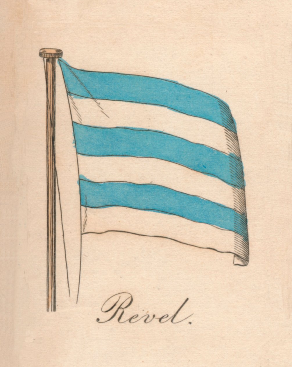 Revel, 1838 av Unbekannt