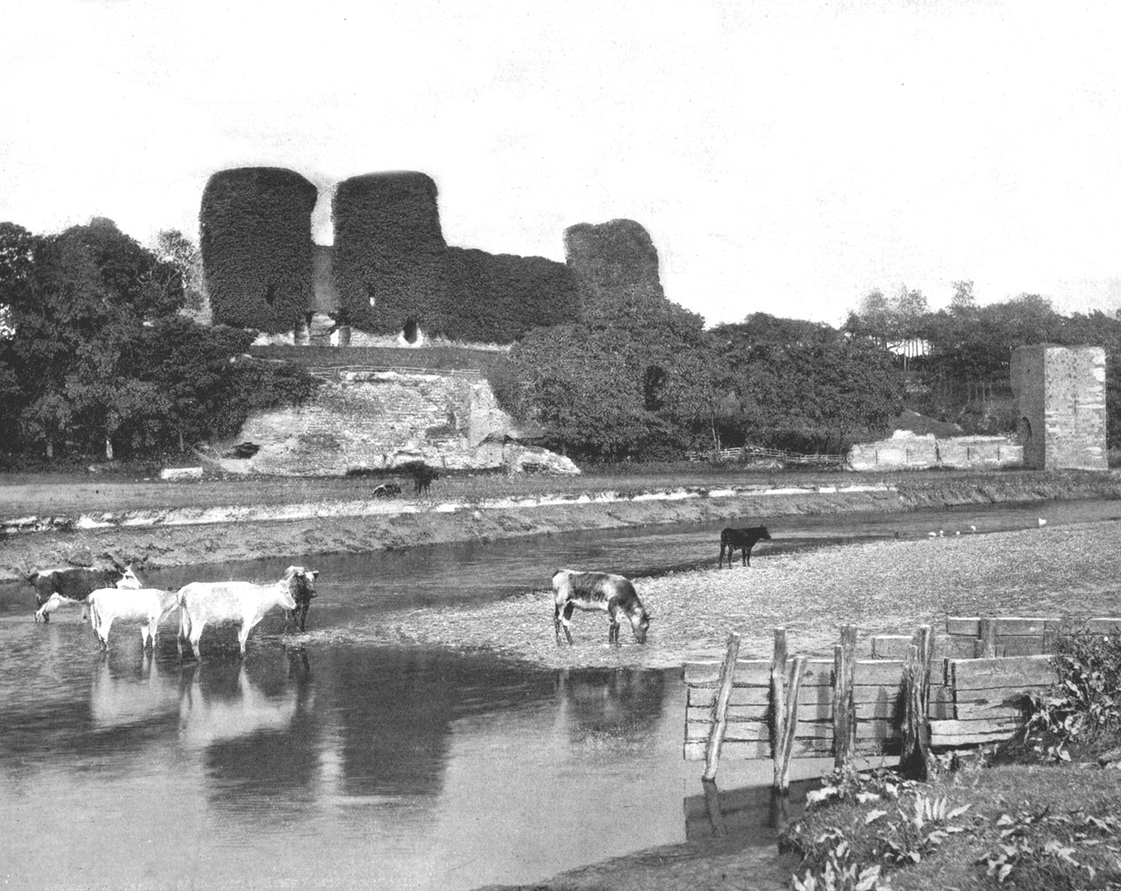 Rhuddlan Castle, Denbighshire, Wales, 1894. av Unbekannt