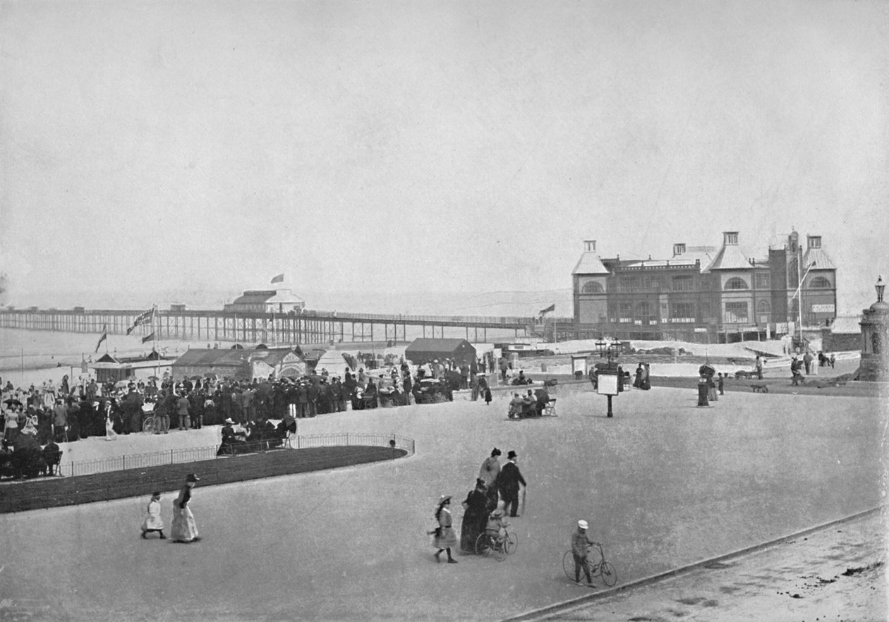 Rhyl - Esplanaden, 1895 av Unbekannt