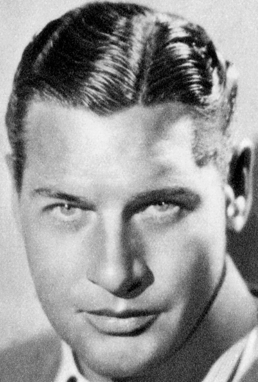 Richard Arlen, amerikansk skådespelare, 1934-1935 av Unbekannt