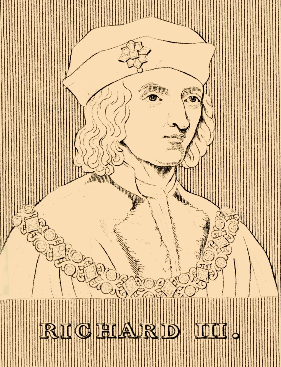Richard III, 1452-1485, 1830. av Unbekannt