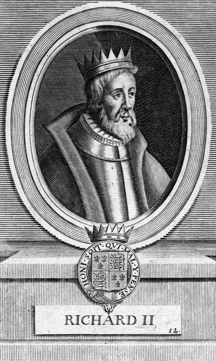 Richard II, kung av England av Unbekannt