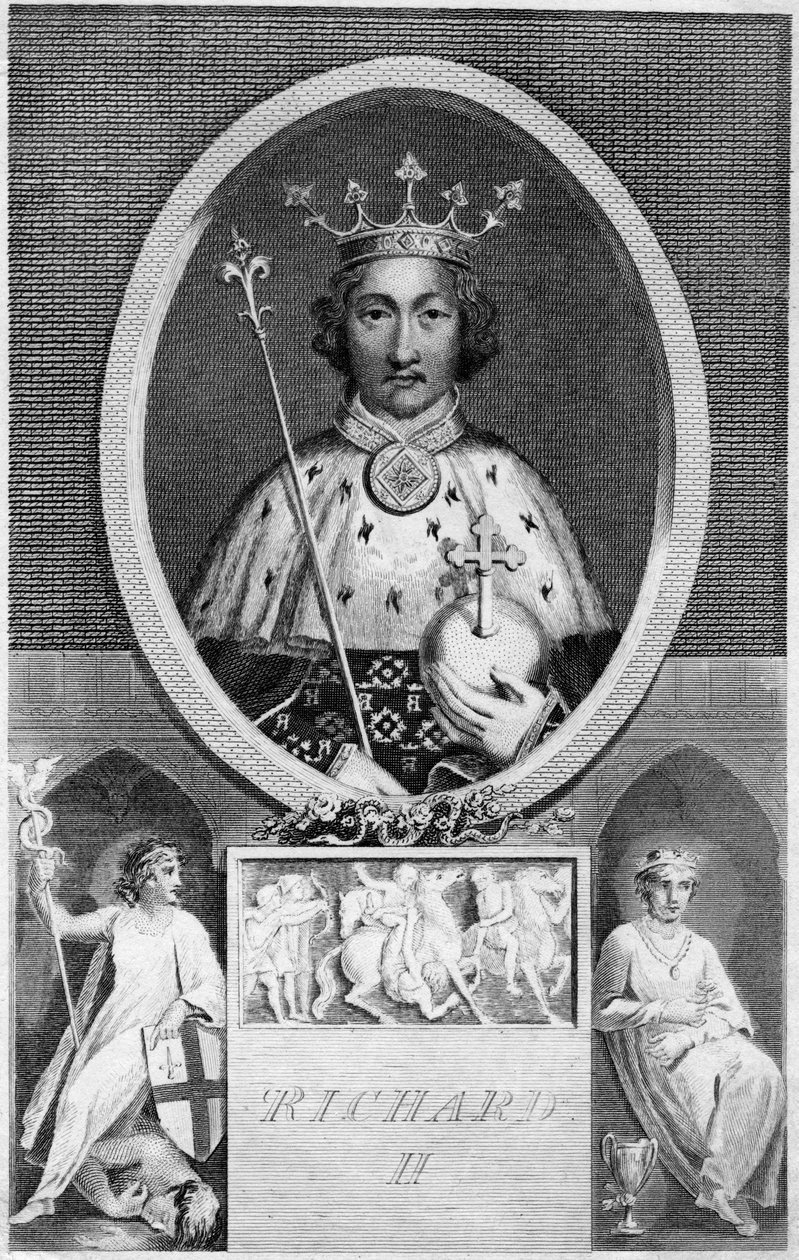 Richard II, kung av England av Unbekannt