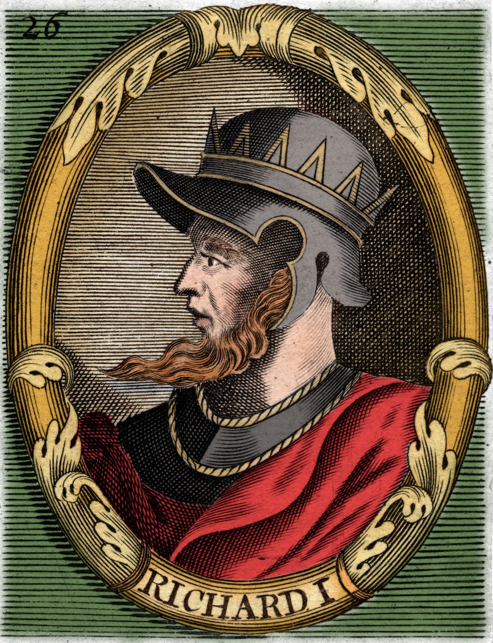 Richard I, kung av England av Unbekannt