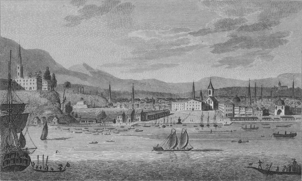 Rio de Janeiro, 1809 av Unbekannt