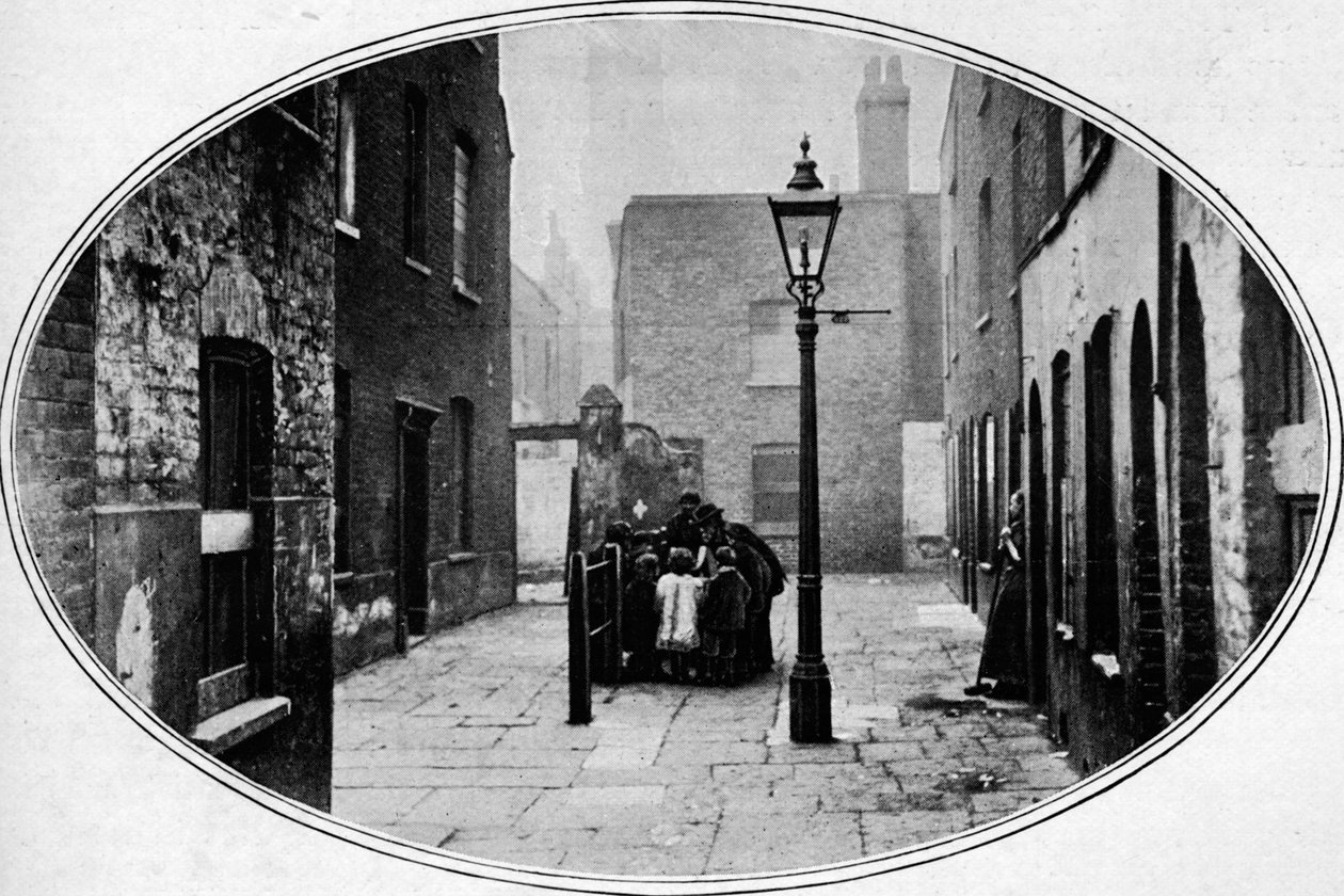 Mogen för vräkning, London, c1901 1901 av Unbekannt