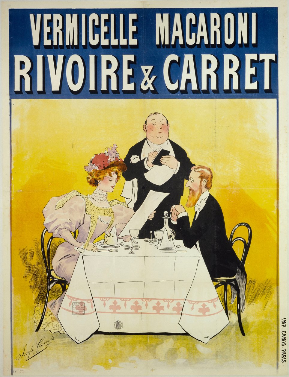 Rivoire & Carret Vermicelli Macaroni, ca. 1895. av Unbekannt