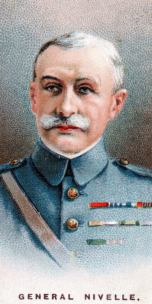 Robert Nivelle, fransk general, 1917 av Unbekannt
