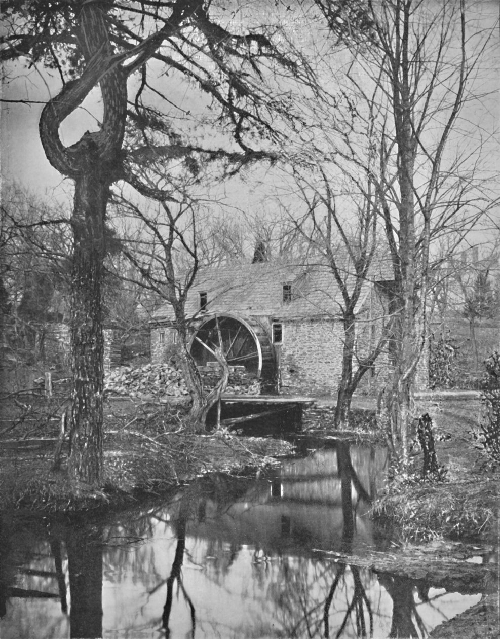 Roberts Mill i Pennsylvania, 1800-talet av Unbekannt