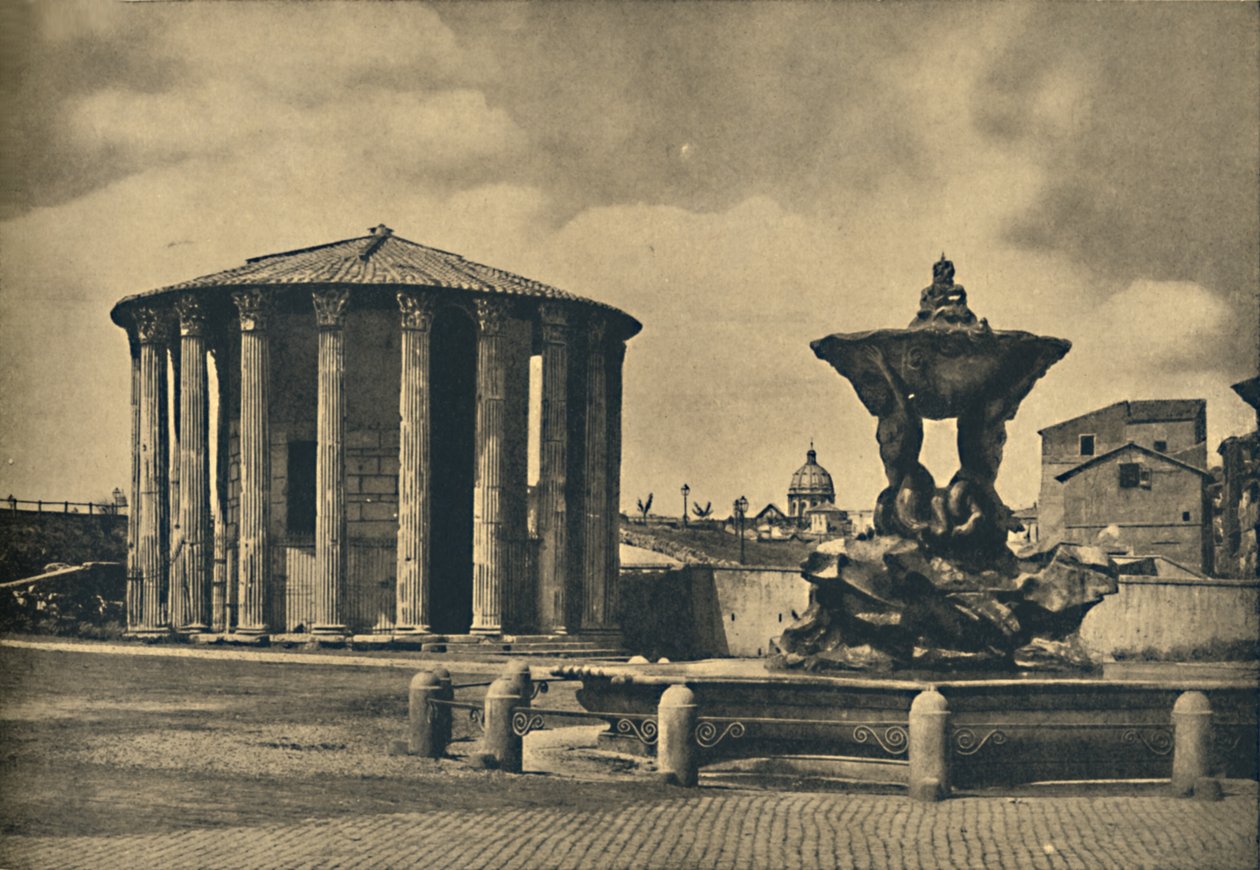 Rom - Piazza Bocca della Verita, 1910. av Unbekannt