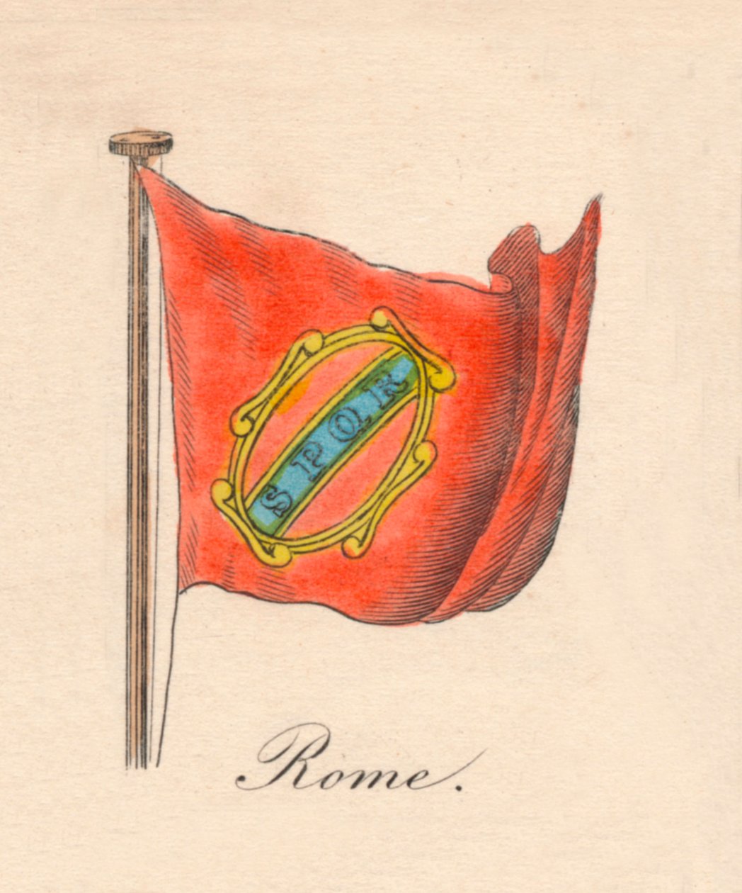 Rom, 1838 av Unbekannt