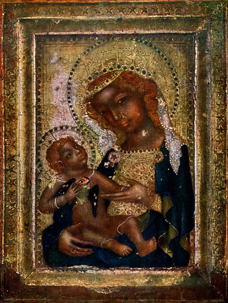 Rom Madonna, c1360 1955 av Unbekannt