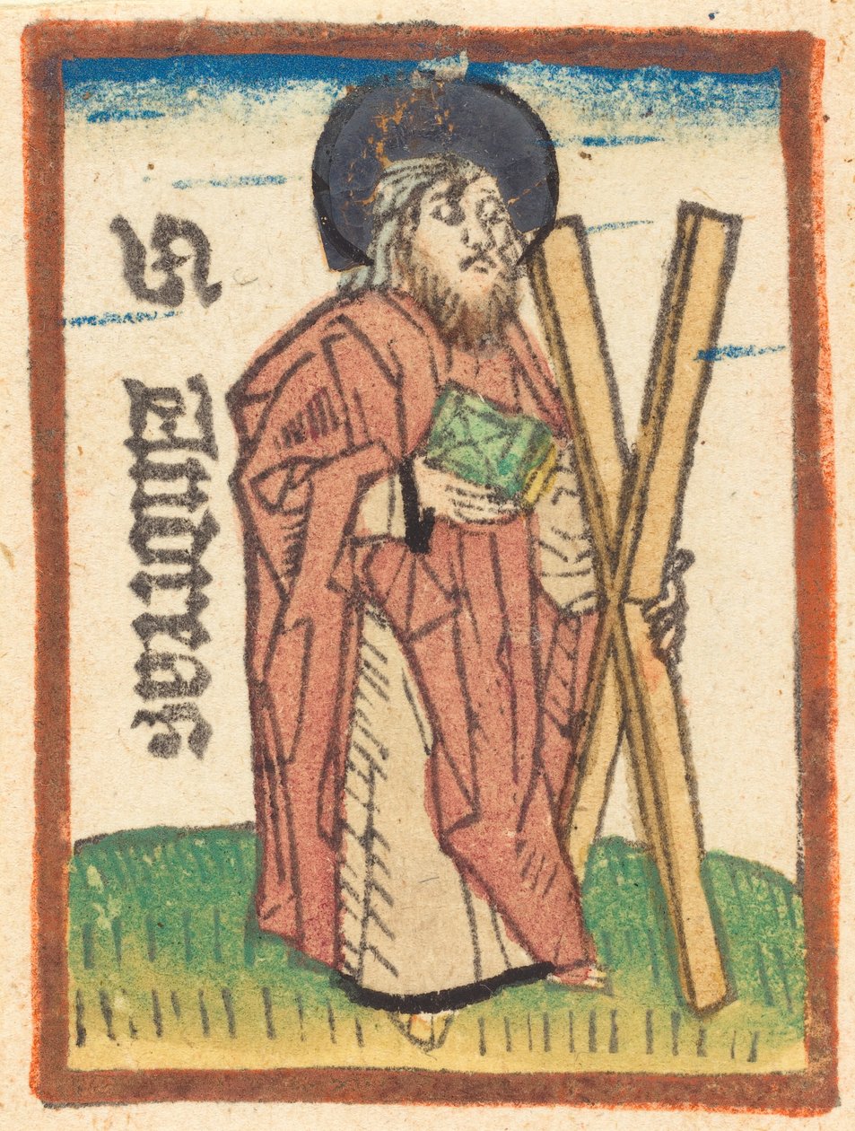Sankt Andreas, ca. 1480. av Unbekannt