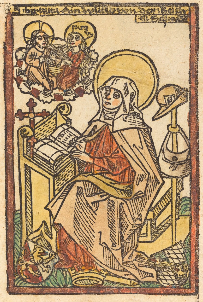 Sankta Birgitta, ca. 14801500. av Unbekannt