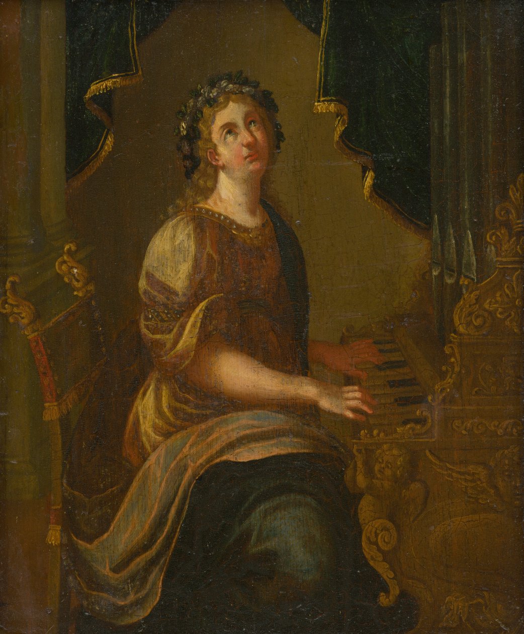 Saint Cecilia av Unbekannt