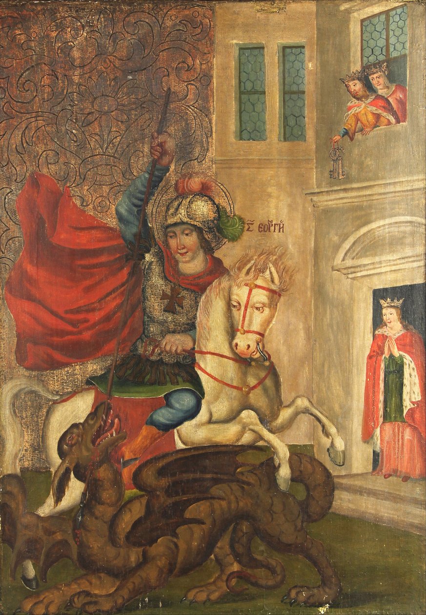 Sankt Georg och draken av Unbekannt