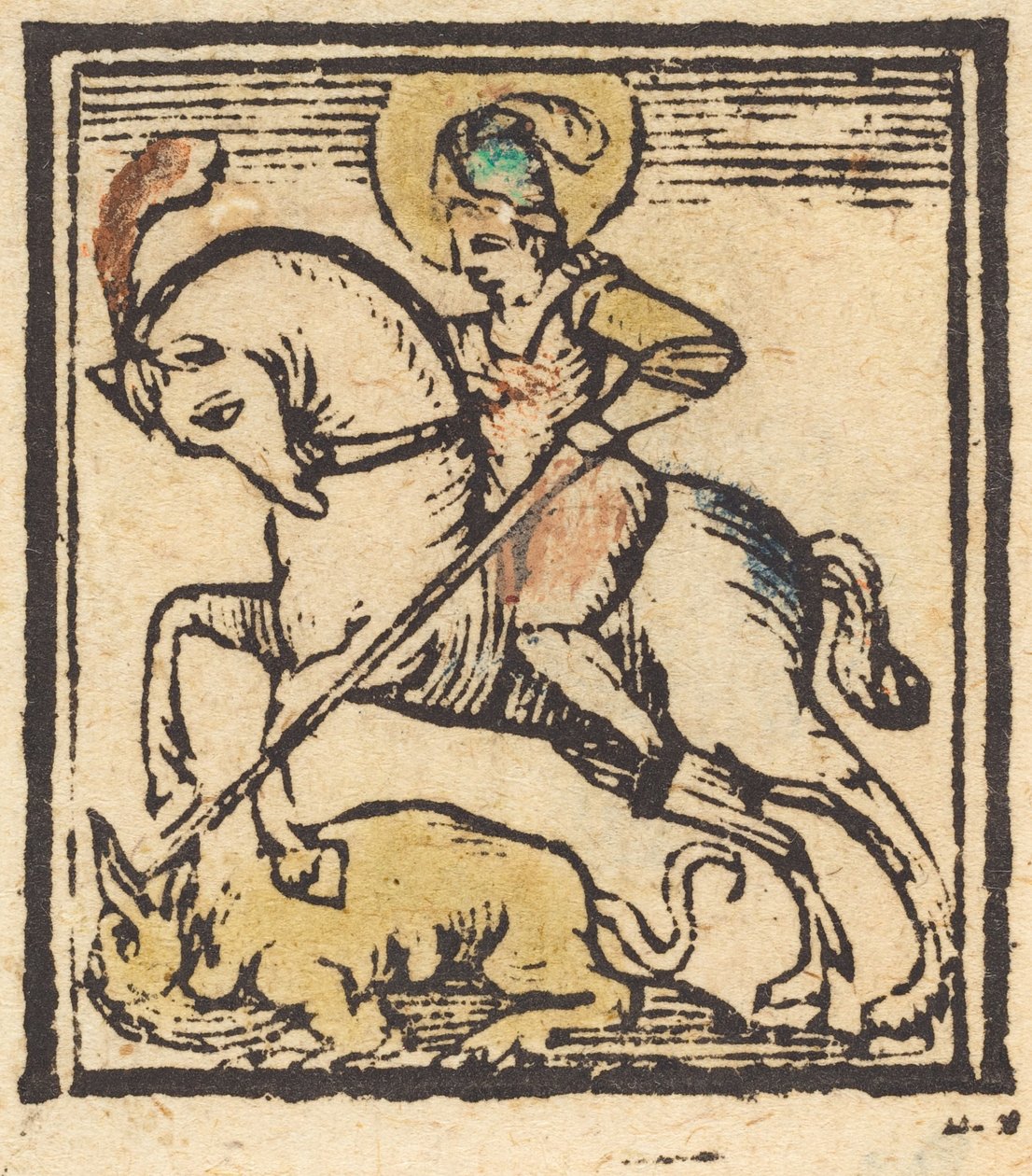 Saint George, ca. 1475. av Unbekannt