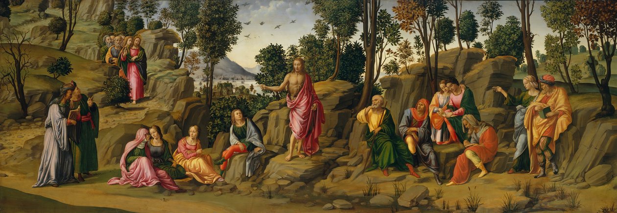 Johannes Döparen som vittnar, ca. 1506-7. av Unbekannt