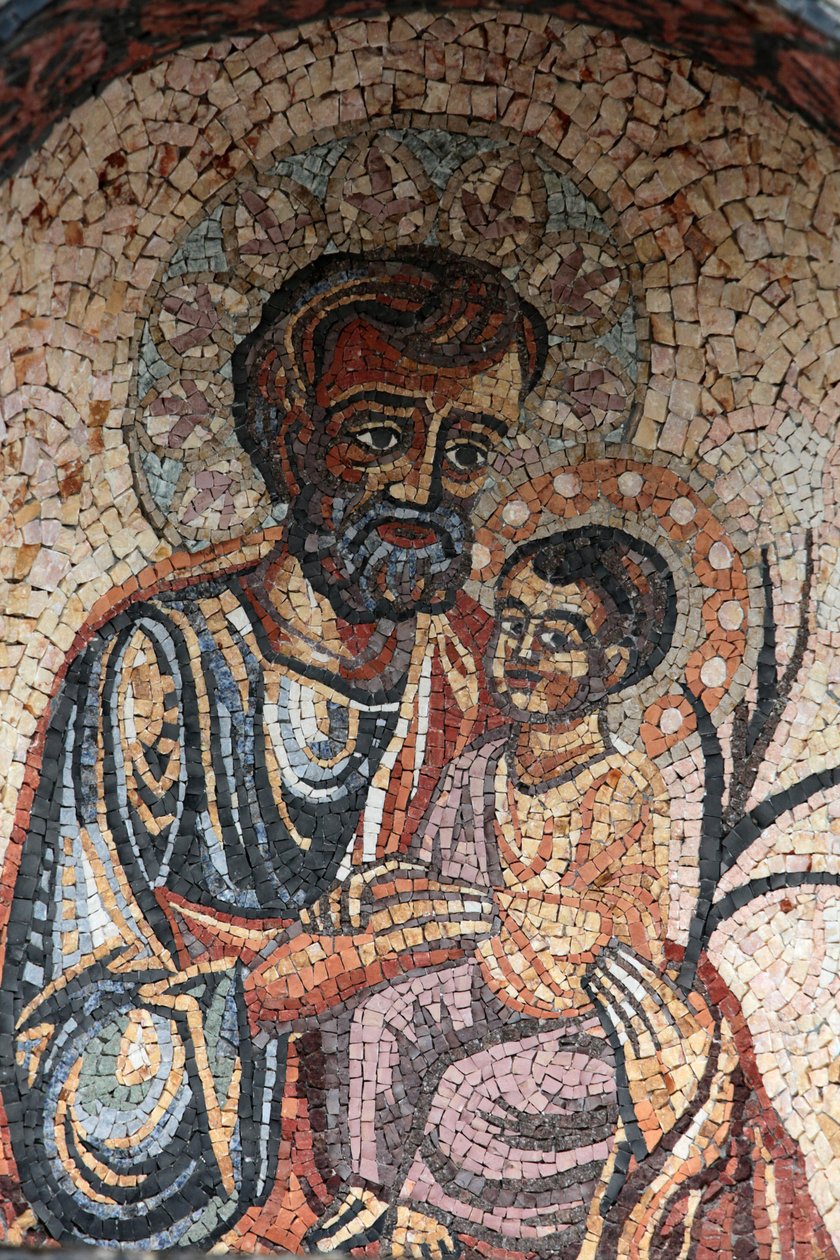 Saint Joseph and Jesus, Cotignac, Frankrike av Unbekannt