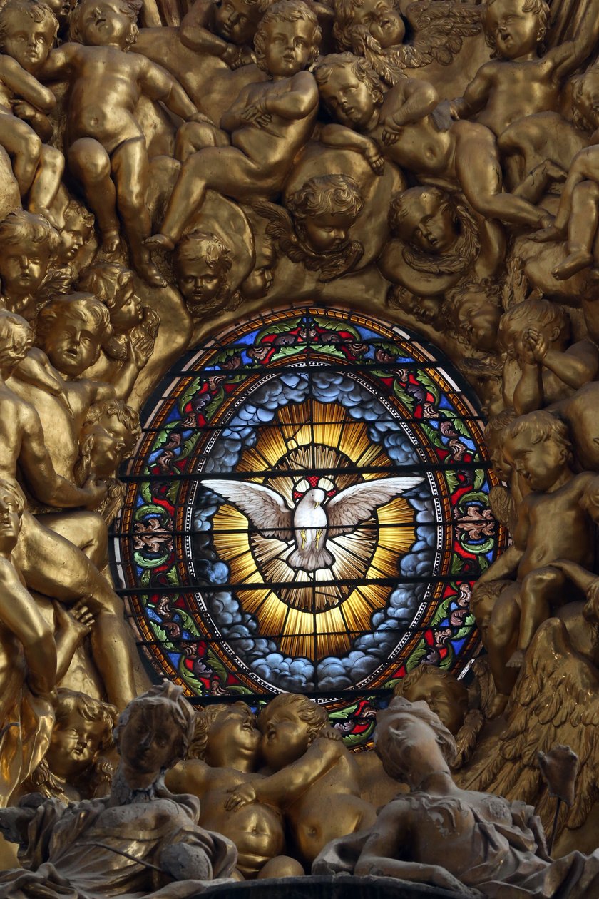Saint Maximin basilikan. Den heliga anden. Frankrike av Unbekannt